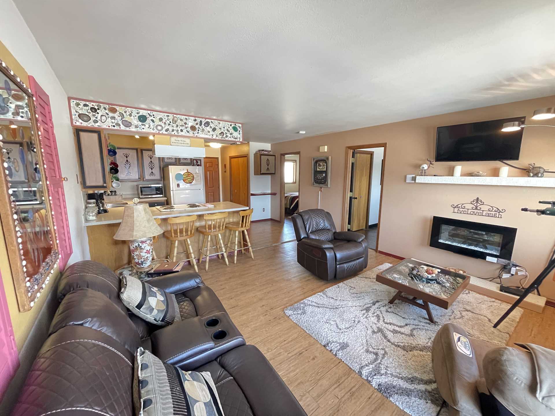 Seward Alaska Baywatch Living room