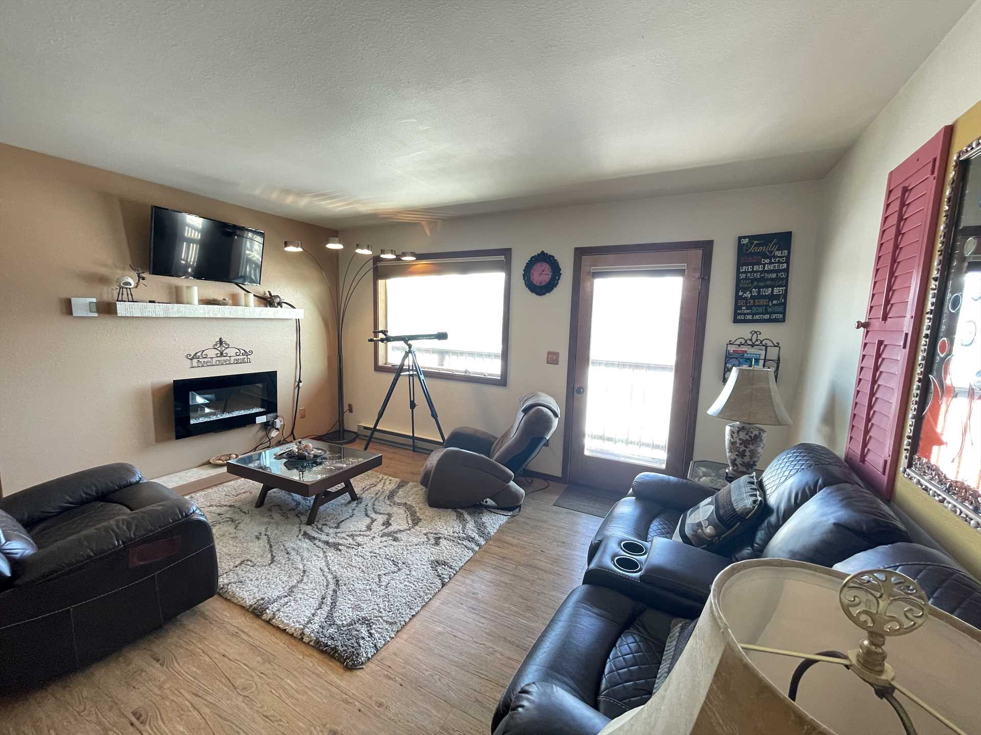 Seward Alaska Baywatch Living Room