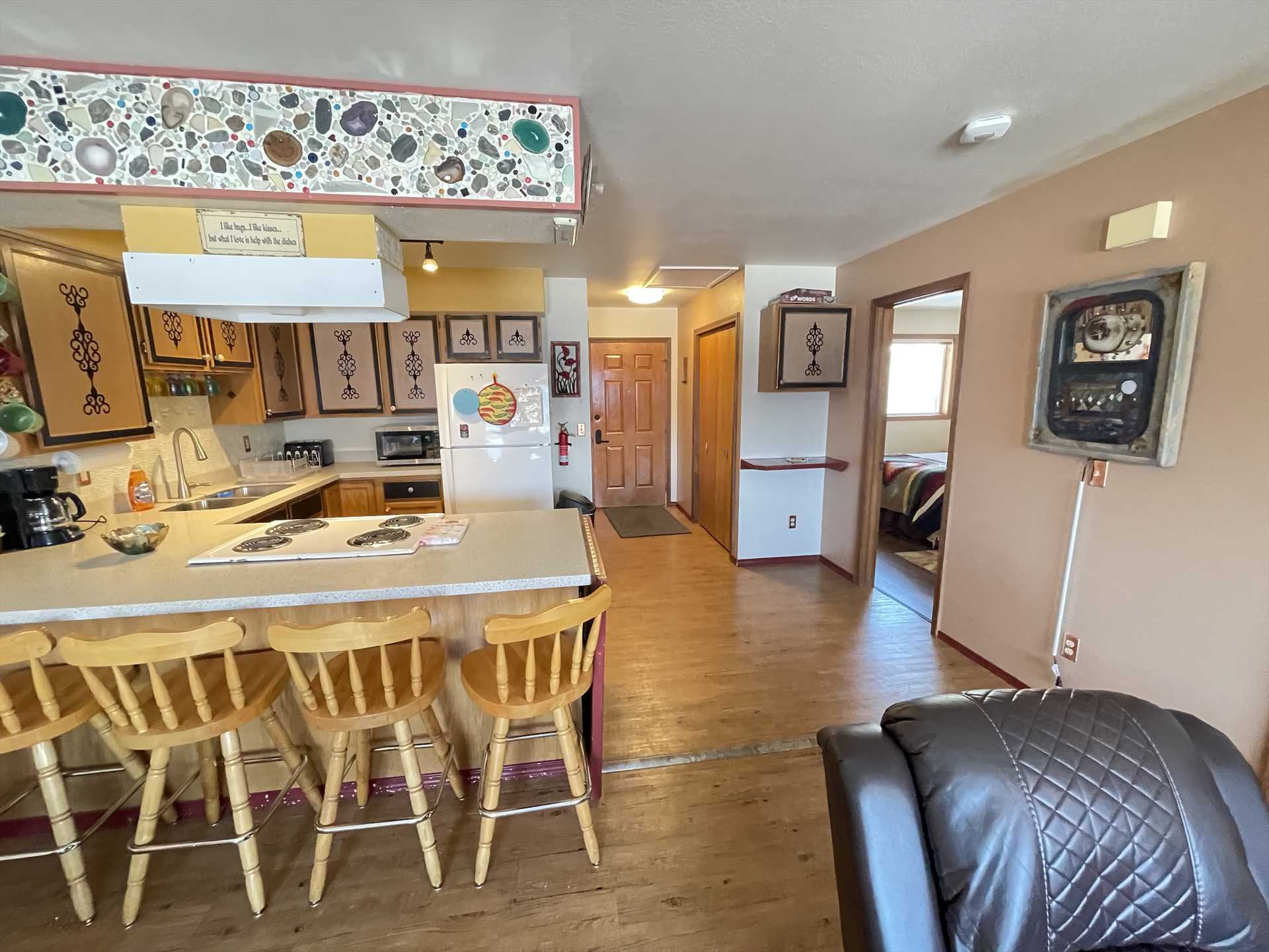 Seward Alaska Baywatch Living Room