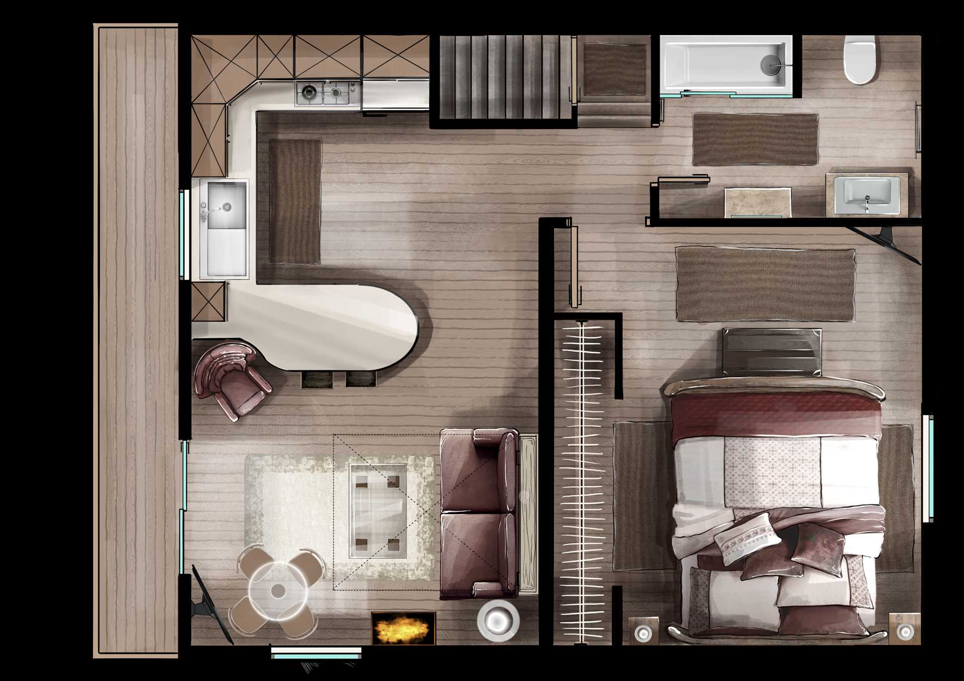 Seward Alaska rental suites