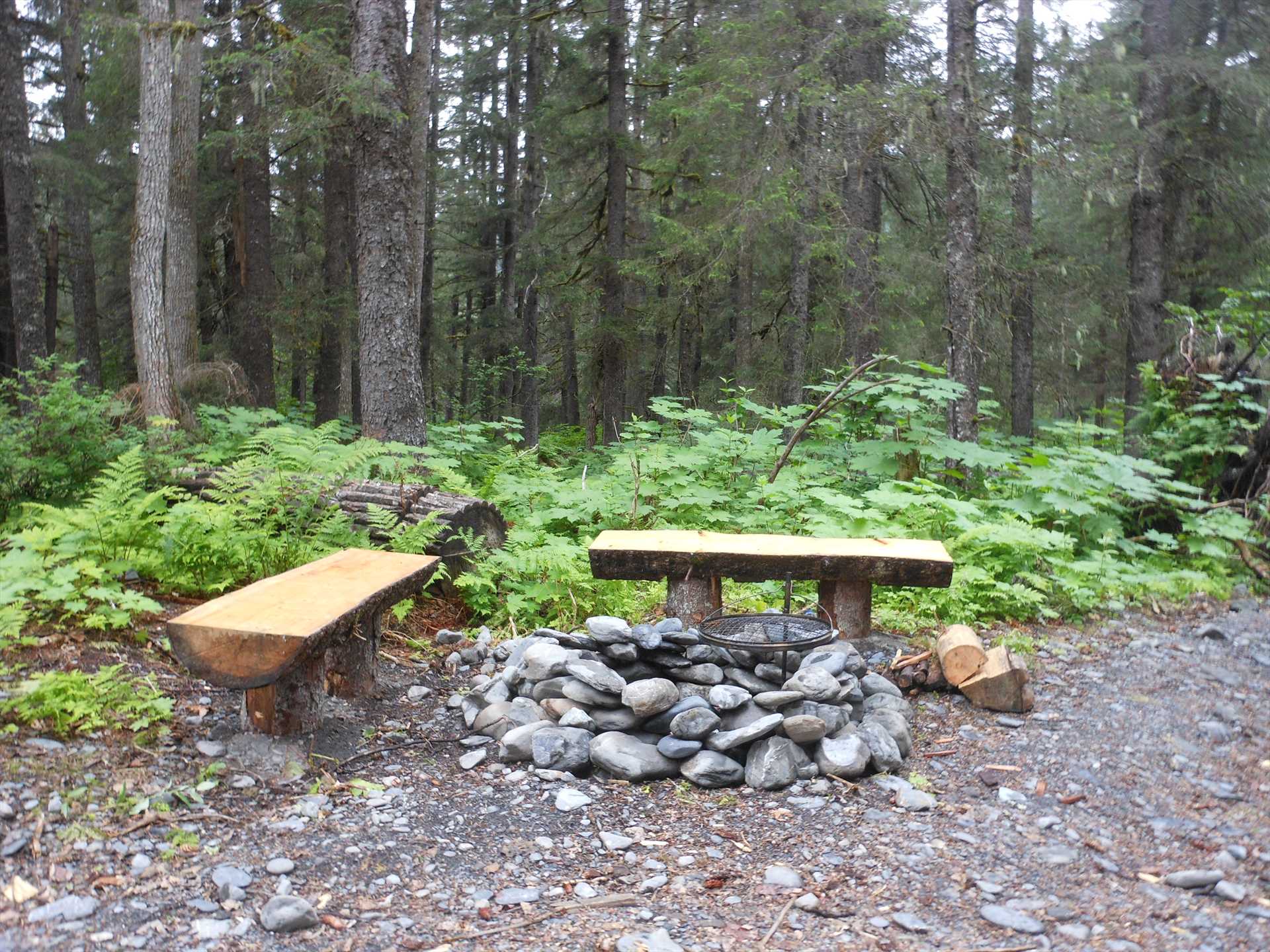 Seward cabins Campfire