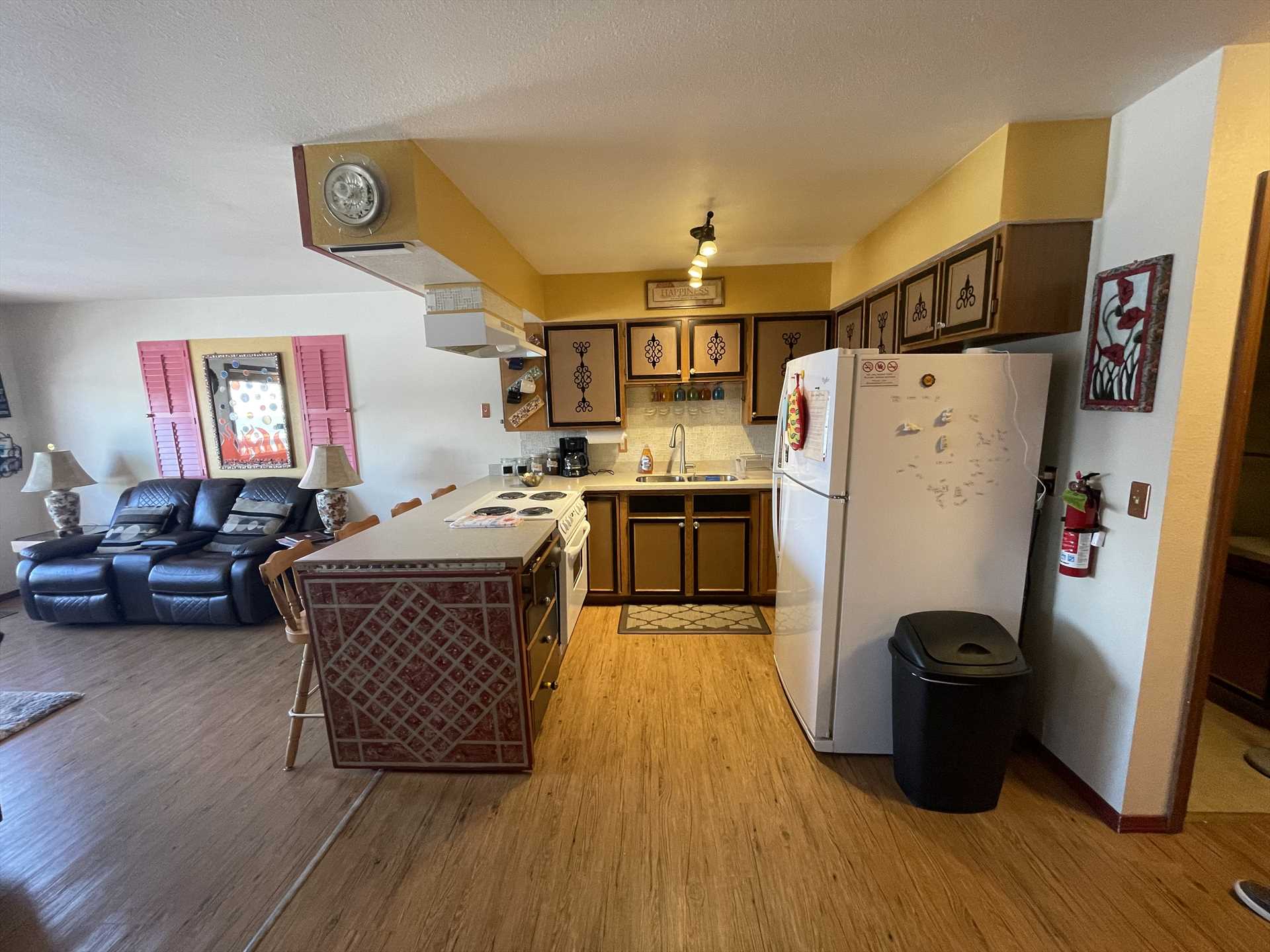 Seward Alaska Baywatch Living room